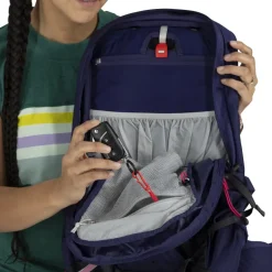 Osprey Womens Tempest 11 Rucksack - Deep Fig-Hotspot Pink