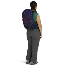 Osprey Womens Tempest 11 Rucksack - Deep Fig-Hotspot Pink
