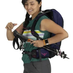 Osprey Womens Tempest 11 Rucksack - Deep Fig-Hotspot Pink