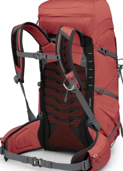Osprey Womens Tempest 33 Rucksack - Red Pampas-Coal Grey