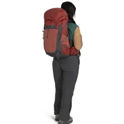 Osprey Womens Tempest 33 Rucksack - Red Pampas-Coal Grey