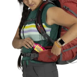 Osprey Womens Tempest 33 Rucksack - Red Pampas-Coal Grey