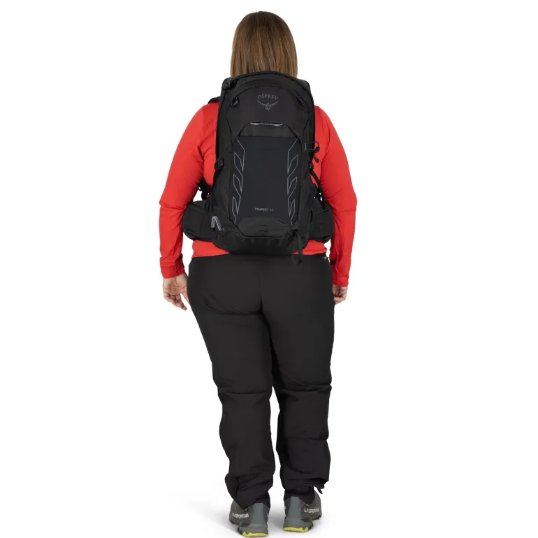 Osprey Womens Tempest 22 Rucksack - Extended Fit - Black-Coal Grey