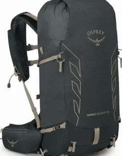 Osprey Womens Tempest Velocity 30 Rucksack - Dark Charcoal-Chiru Tan