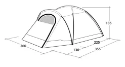 Outwell Cloud 4 Tent
