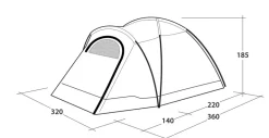 Outwell Cloud 5 Tent