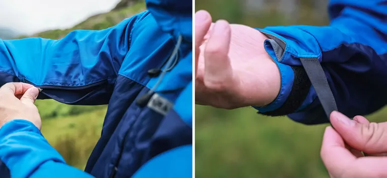 Paramo Mens Alta III Jacket - Fire-Burnt Chilli Zips