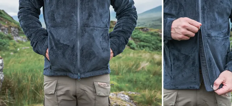 Paramo Mens Bentu Plus Fleece - Dark Grey