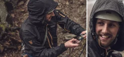 Paramo Mens Enduro Windproof Jacket - Fire-Midnight