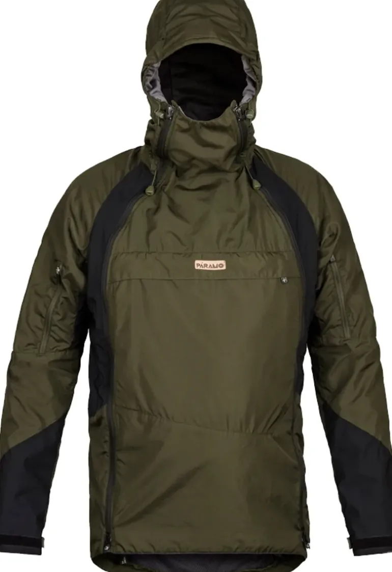 Paramo Mens Velez Evolution Hybrid Smock - Moss-Black