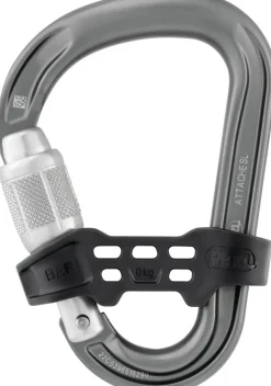 Petzl Attache Bar Carabiner - Gray