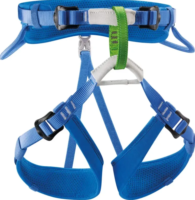 Petzl Macchu Child Harness - Blue