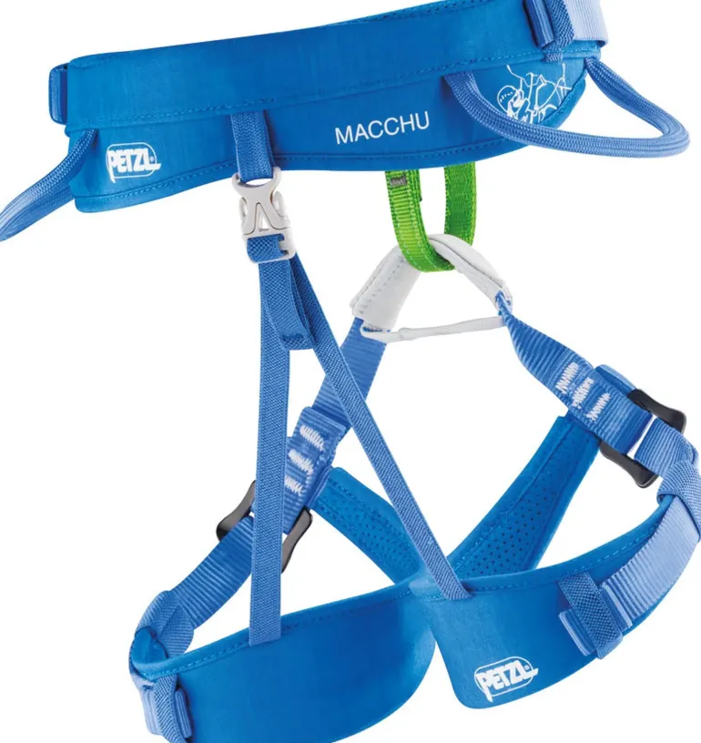 Petzl Macchu Child Harness - Blue