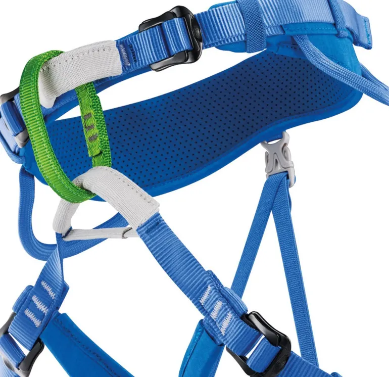 Petzl Macchu Child Harness - Blue