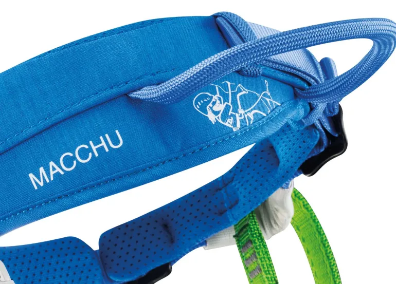 Petzl Macchu Child Harness - Blue