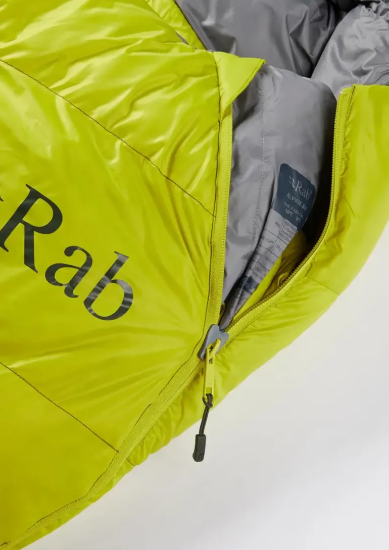 Rab Alpine 800 Sleeping Bag - Left-Zip - Regular