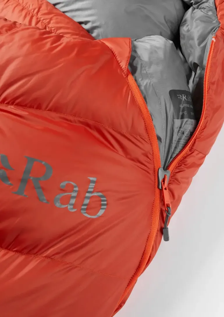 Rab Alpine 600 Sleeping Bag - Left-Zip - Regular