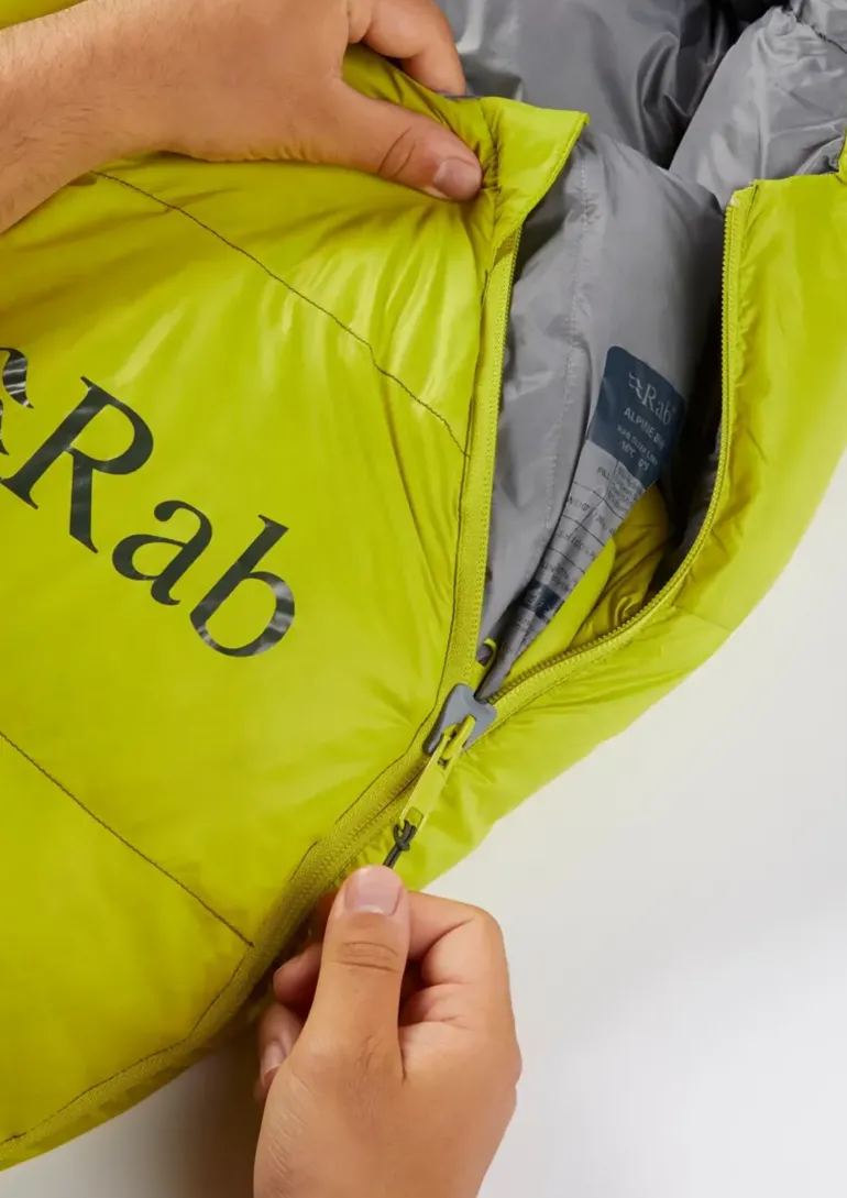 Rab Alpine 800 Sleeping Bag - Right-Zip - Regular