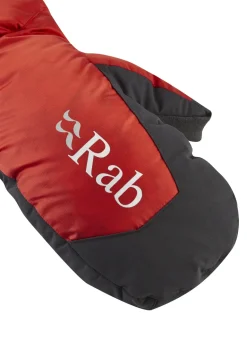 Rab Endurance Down Mitt - Fiery Red