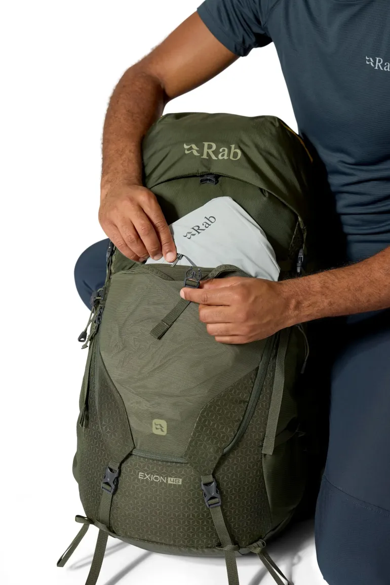 Rab Exion 48 Rucksack - Army - M-L