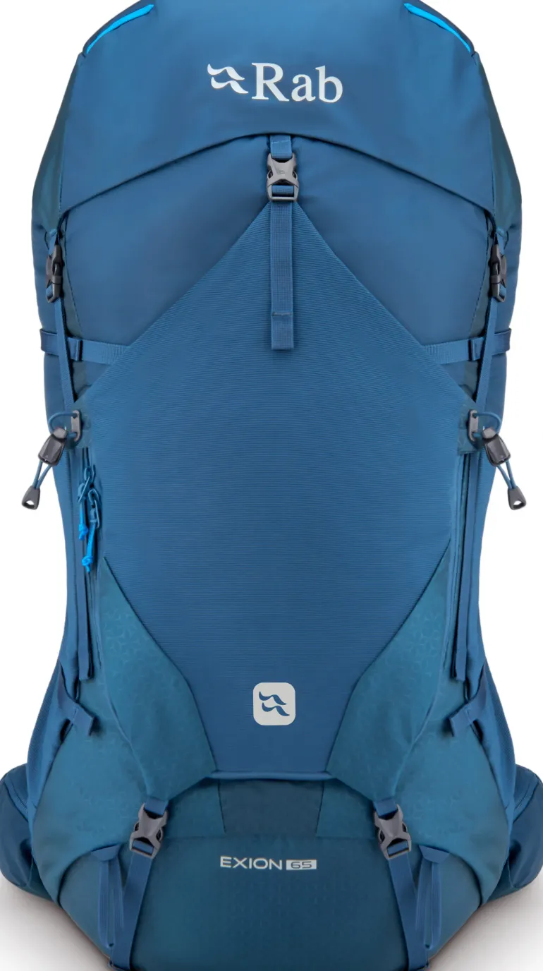 Rab Exion 65 Rucksack - Tempest Blue - M-L