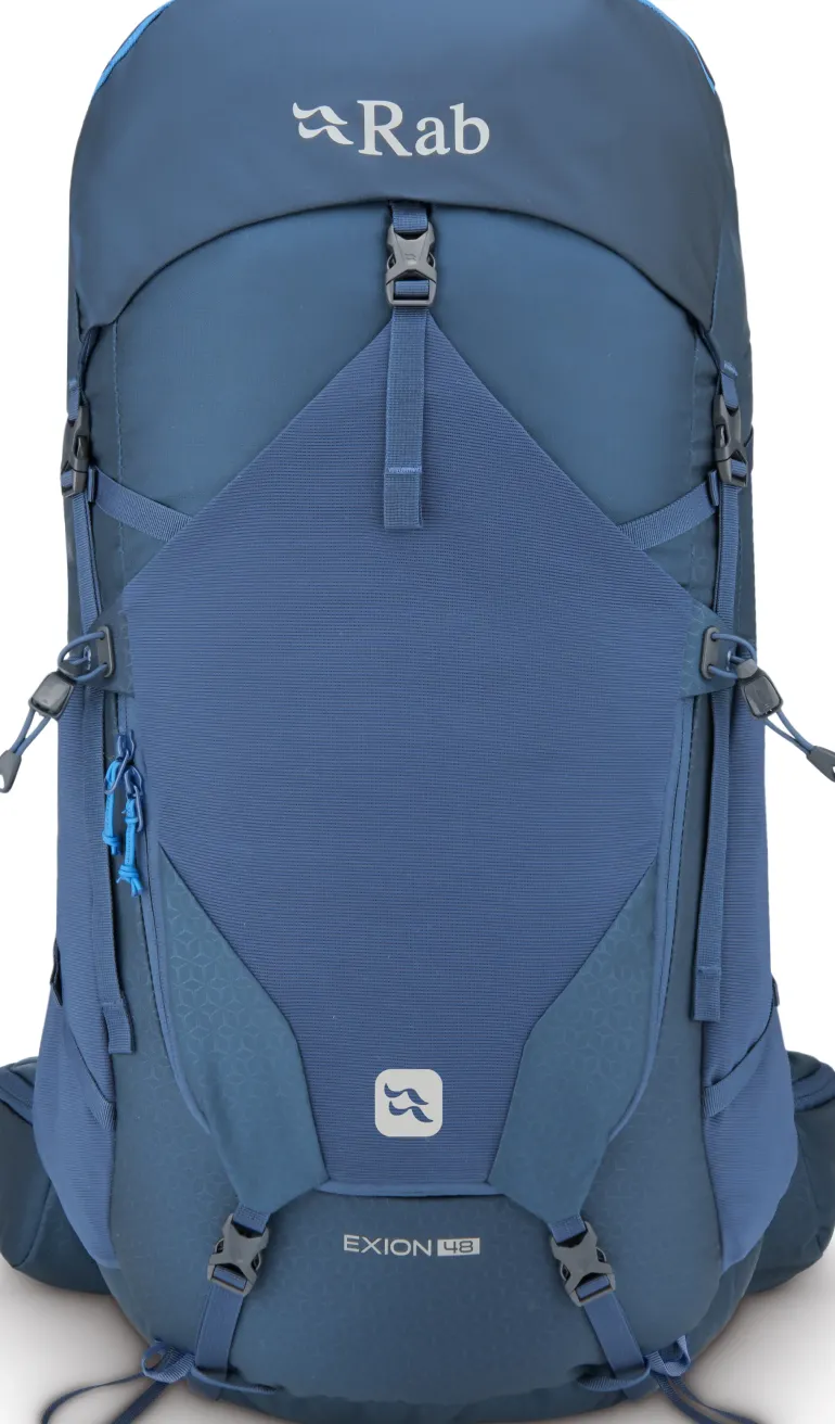 Rab Exion 48 Rucksack - Tempest Blue - M-L