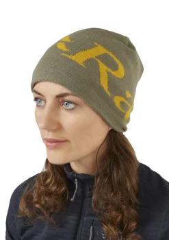 Rab Logo Beanie - Light Khaki-Sahara