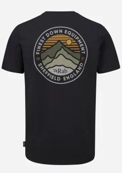 Rab Mens Basecamp 3 Peak Tee - Beluga