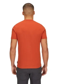 Rab Mens Basecamp Logo Tee - Red Clay