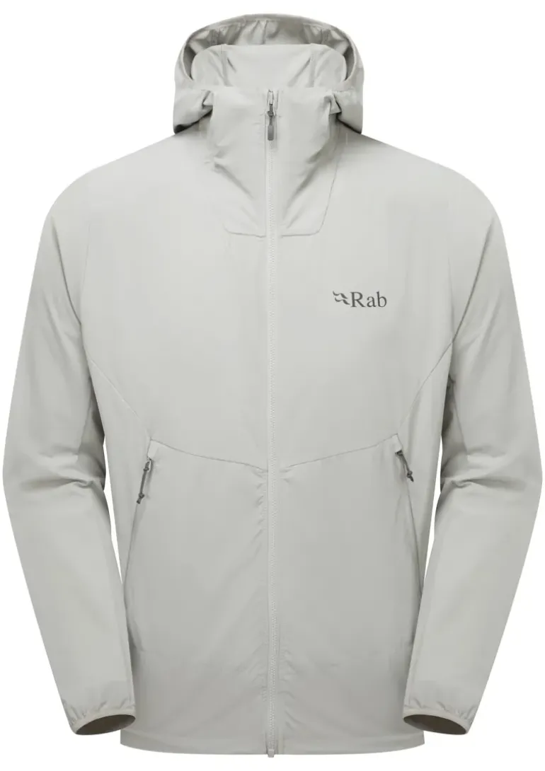 Rab Mens Borealis Hoody - Light Zinc