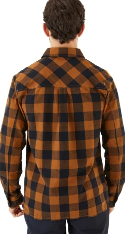 Rab Mens Boundary Shirt - Caramel Check