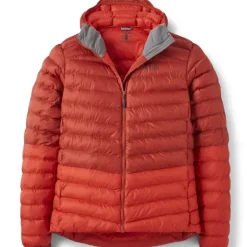 Rab Mens Cirrus Alpine Jacket - Tuscan Red-Dark Horizon