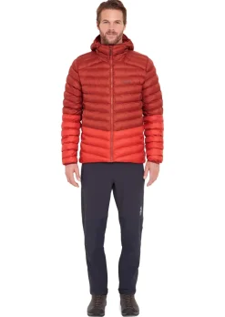 Rab Mens Cirrus Alpine Jacket - Tuscan Red-Dark Horizon