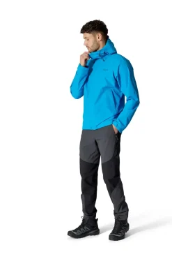 Rab Mens Downpour Jacket - Maya Blue