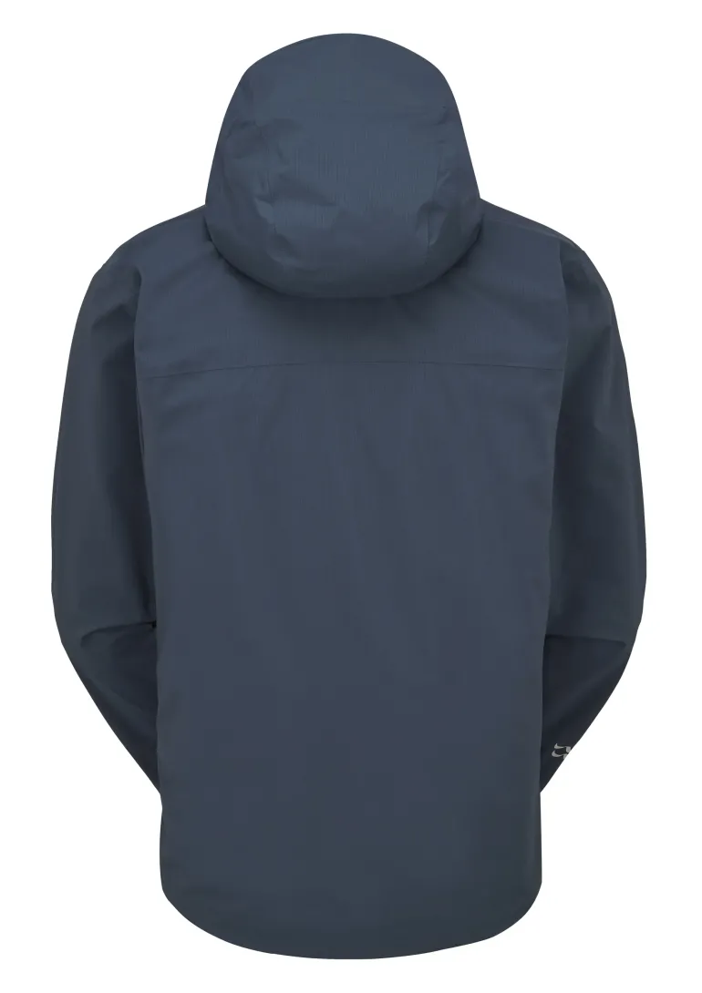 Rab Mens Downpour Light Jacket - Tempest Blue