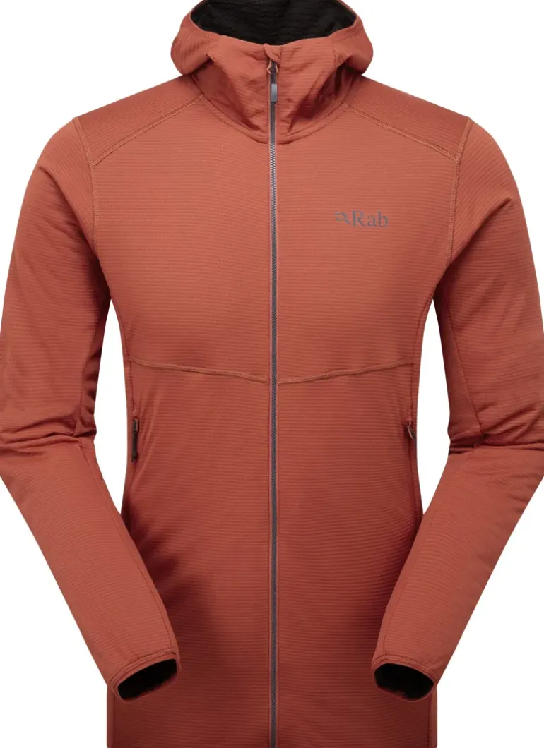 Rab Mens Evolute Hoody - Tuscan Red