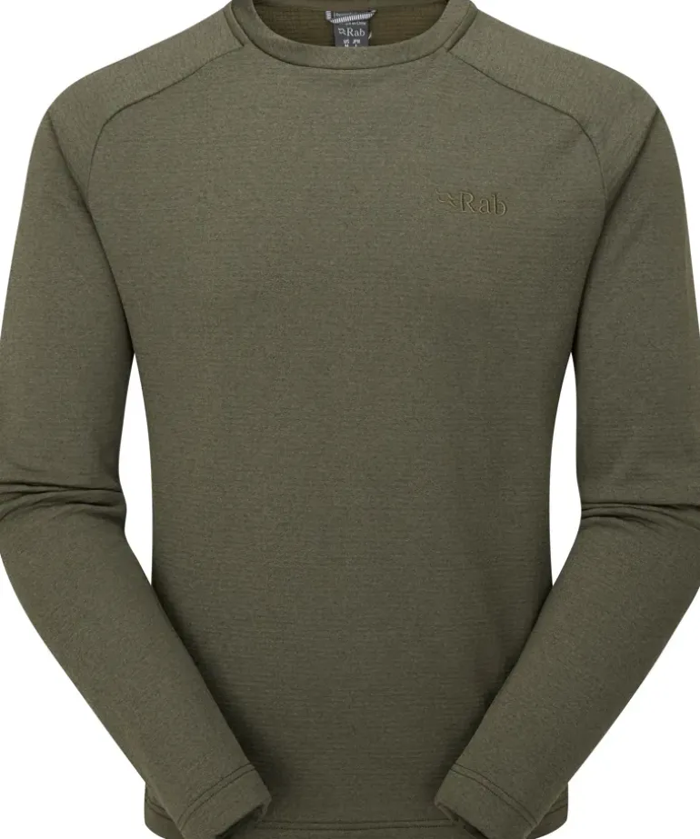 Rab Mens Graviton Crew - Army