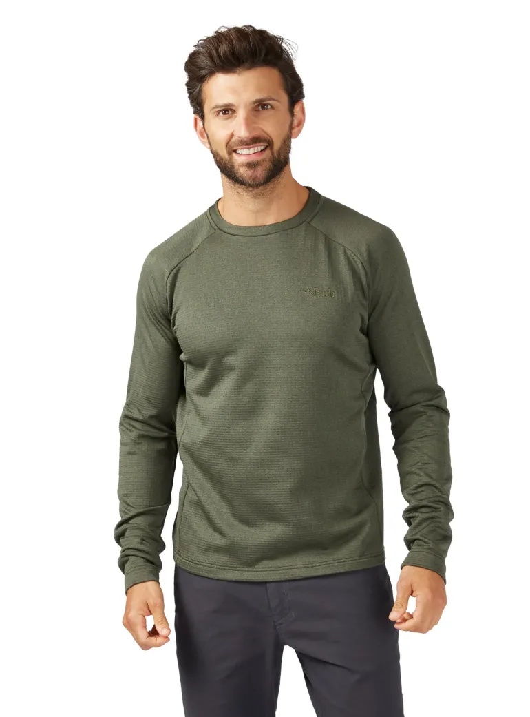 Rab Mens Graviton Crew - Army