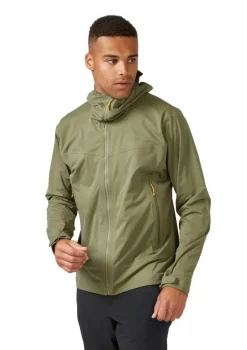 Rab Mens Kinetic 2.0 Jacket - Light Khaki