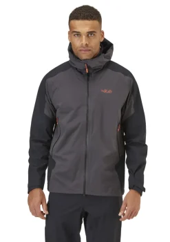 Rab Mens Kinetic Alpine 2.0 Jacket - Anthracite