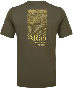 Rab Mens Mantle Ridge Tee - Army