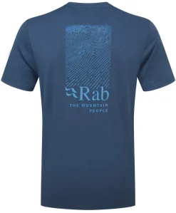 Rab Mens Mantle Ridge Tee - Tempest Blue