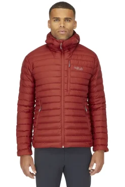 Rab Mens Microlight Alpine Jacket - Tuscan Red