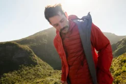Rab Mens Microlight Alpine Jacket - Tuscan Red