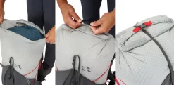 Rab Mens Muon 40 Rucksack - Pewter-Graphene