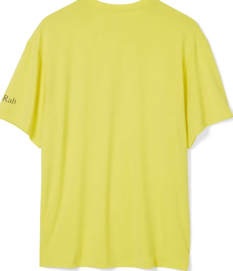 Rab Mens Rivelin Pocket Tee - Pollen