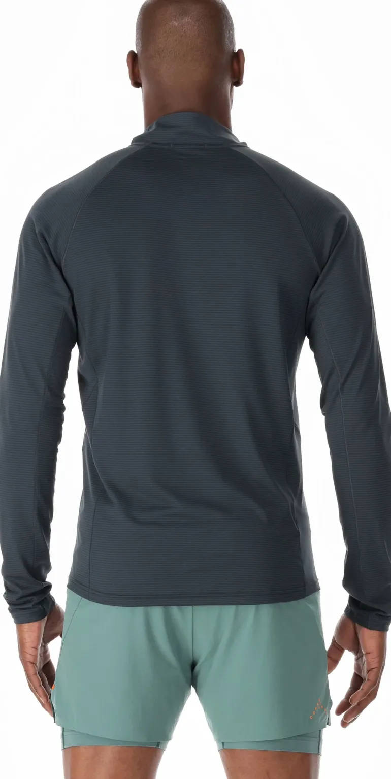 Rab Mens Sonic LS Zip-T - Beluga