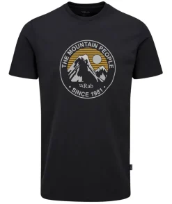 Rab Mens Stance Alpine Peak Tee - Beluga