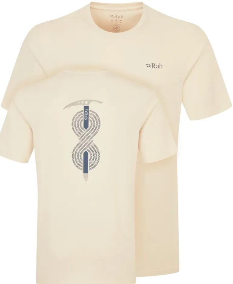 Rab Mens Stance Axe Tee - Ecru