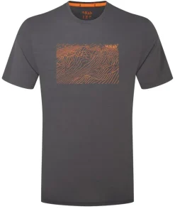 Rab Mens Syncrino Ridge Tee - Graphene